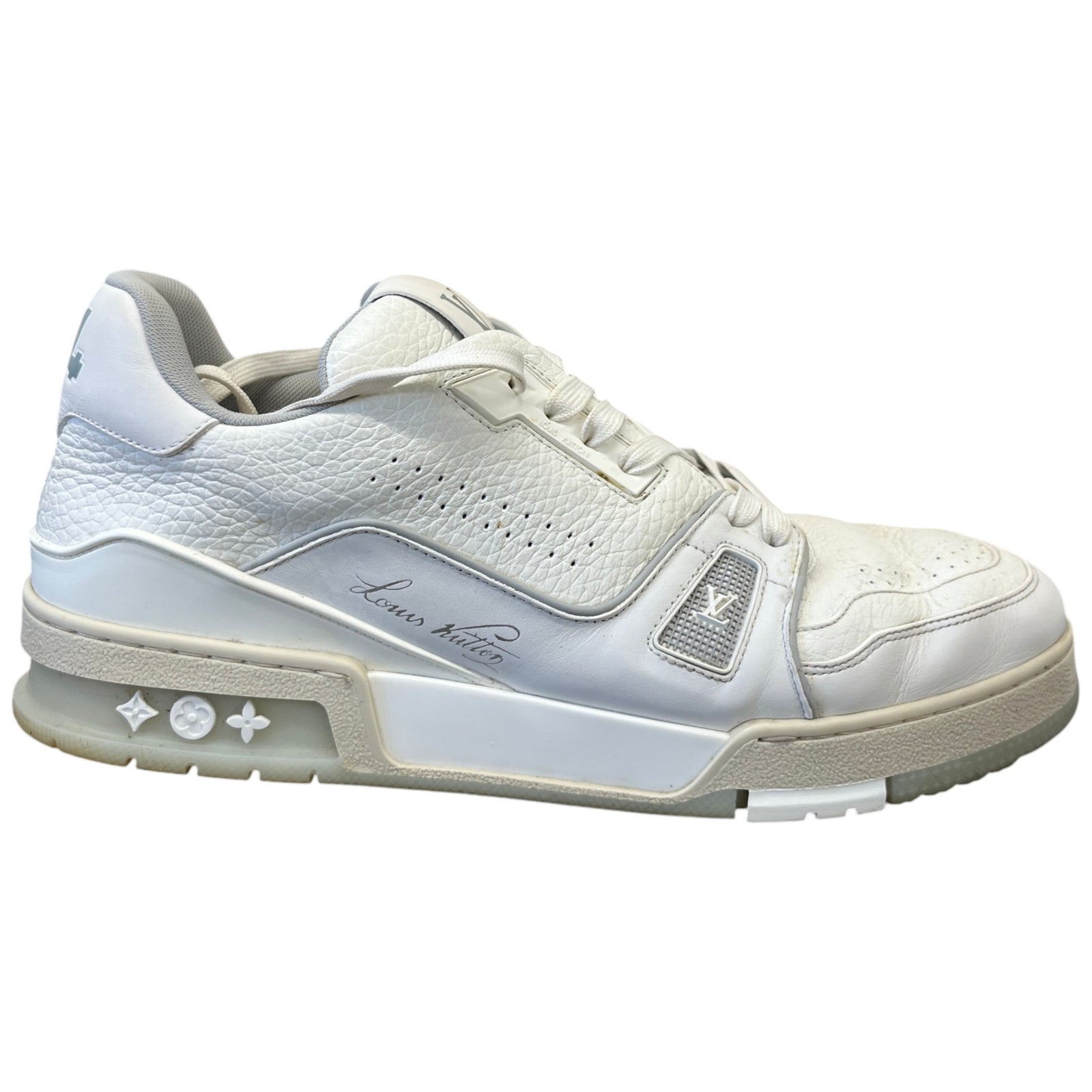 Men's LV Low Trainers White Size UK 9 / EU 43 - Photo 1