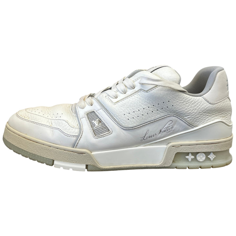 Men's LV Low Trainers White Size UK 9 / EU 43