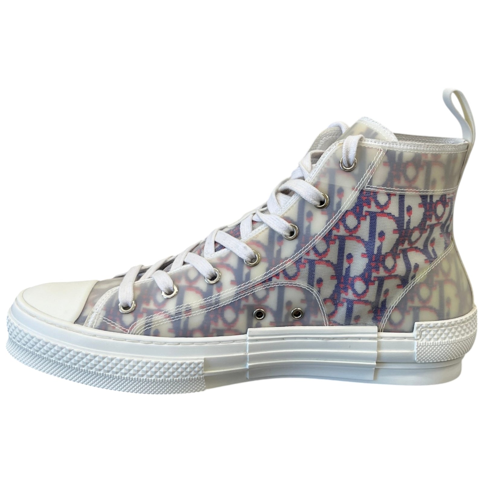 Men's B23 Oblique High Trainers Navy Size EU 42 / UK 8 - Photo 2