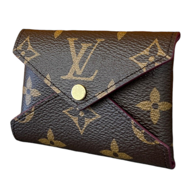 Women's Monogram Kirigami Pochette 3-Piece Set Pouch Brown