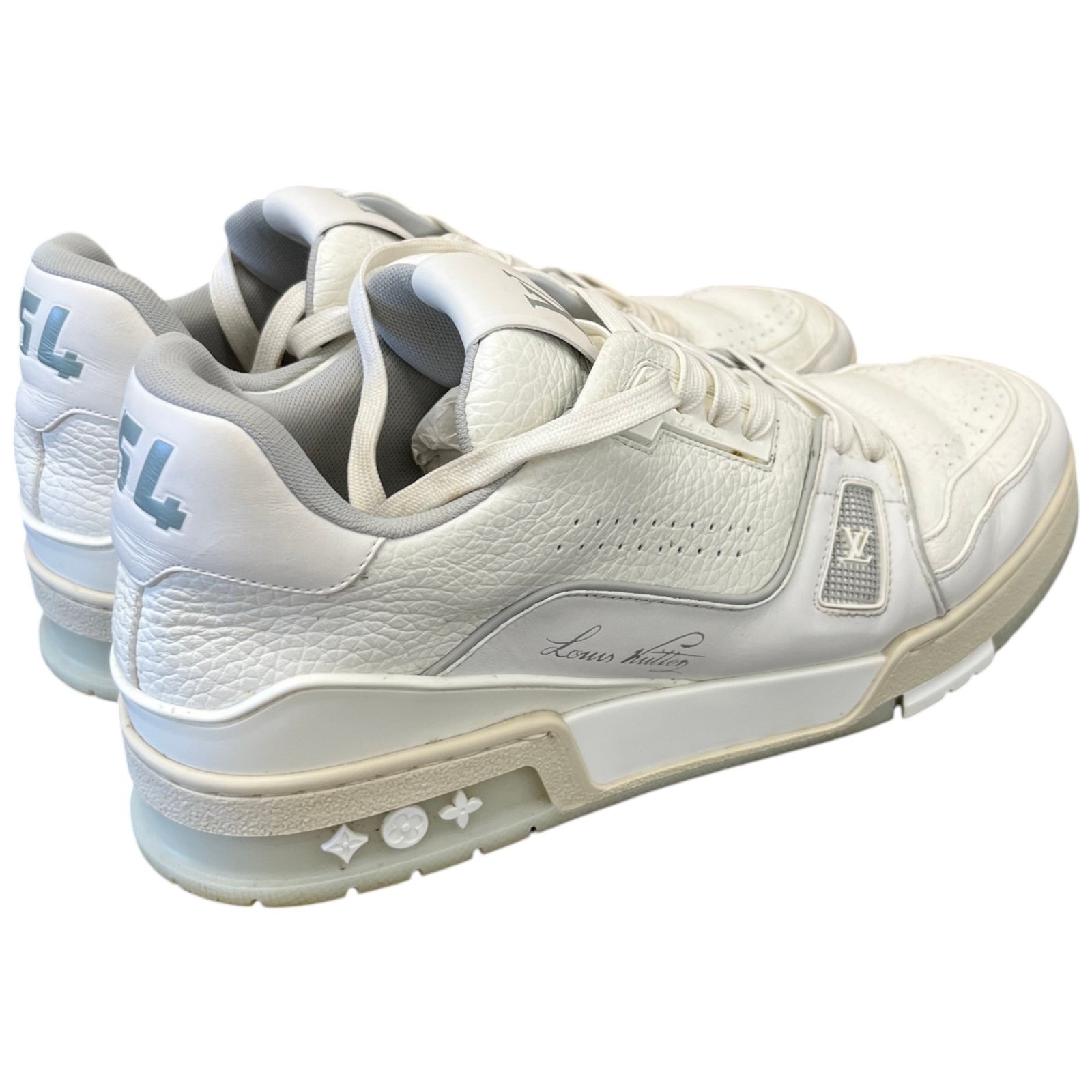 Men's LV Low Trainers White Size UK 9 / EU 43 - Photo 8