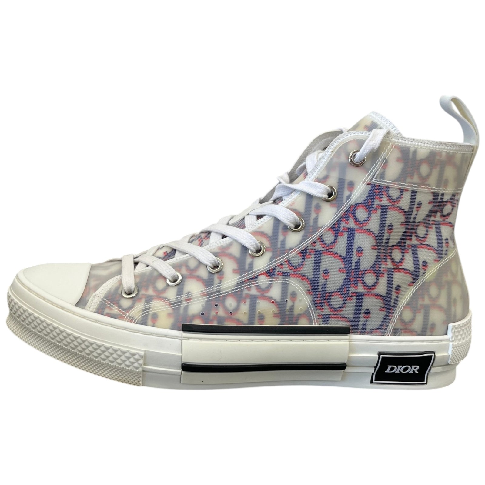 Men's B23 Oblique High Trainers Navy Size EU 42 / UK 8 - Photo 5