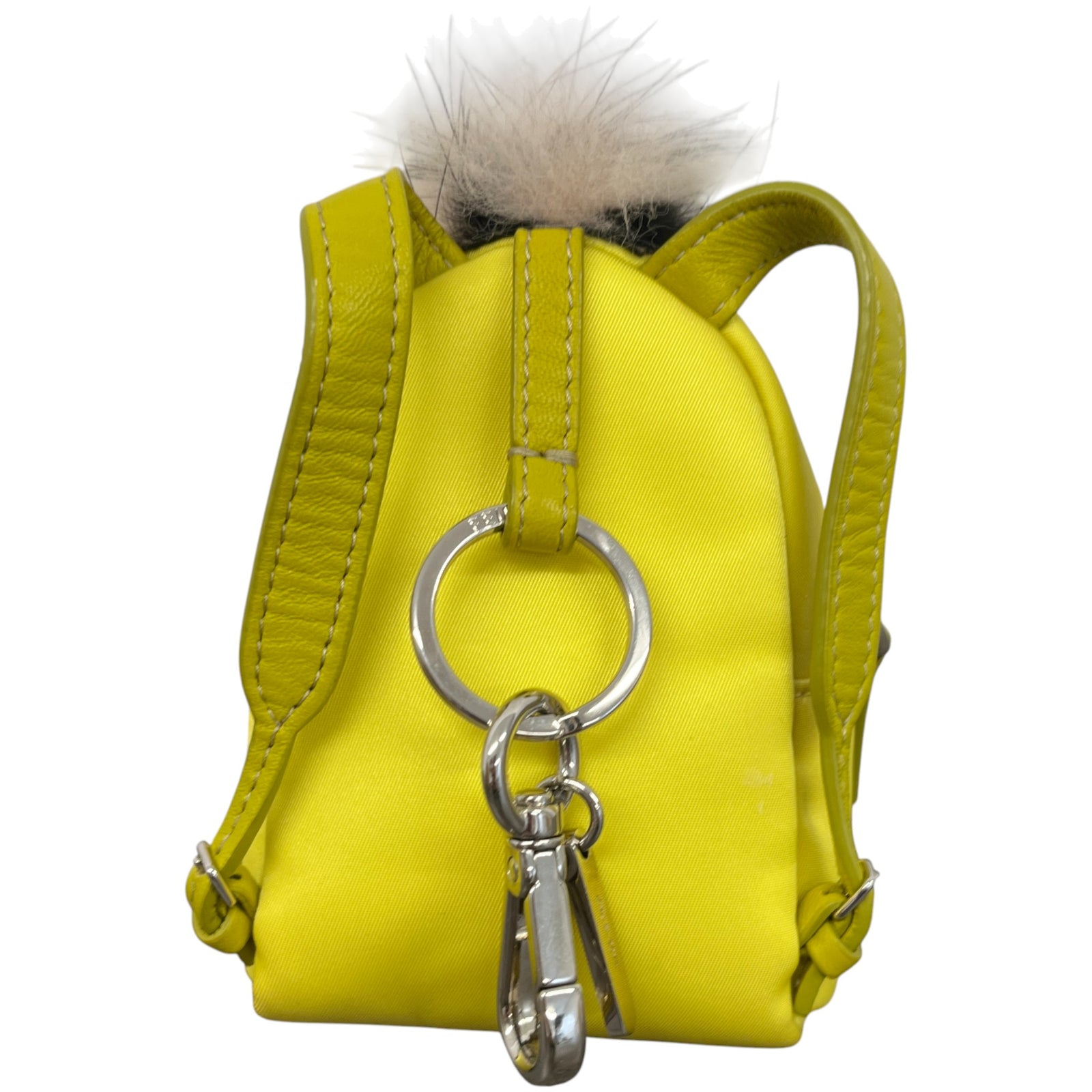 Women's Monster Bag Charm Keyring Yellow - Photo 3
