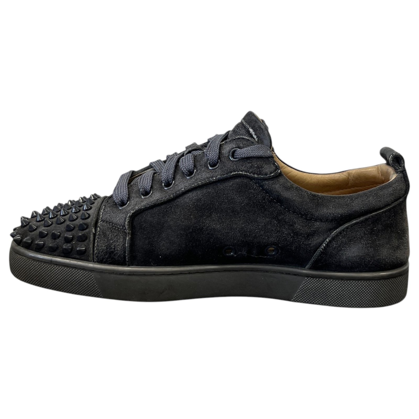 Men's Louis Junior Spikes Low Trainers Black Size UK 7 / EU 41 - Photo 2