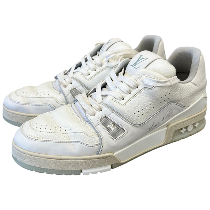 Men's LV Low Trainers White Size UK 9 / EU 43