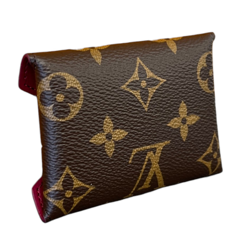 Women's Monogram Kirigami Pochette 3-Piece Set Pouch Brown