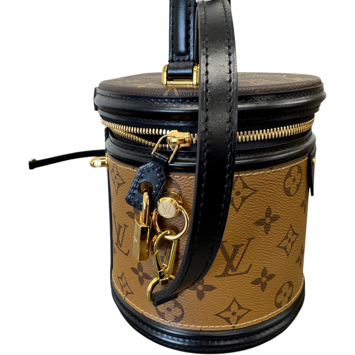 Women's Monogram Reverse Cannes Handbag Brown - Photo 3