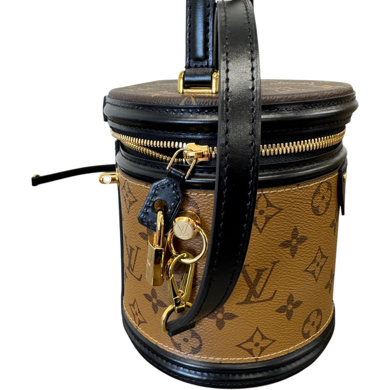 Women's Monogram Reverse Cannes Handbag Brown