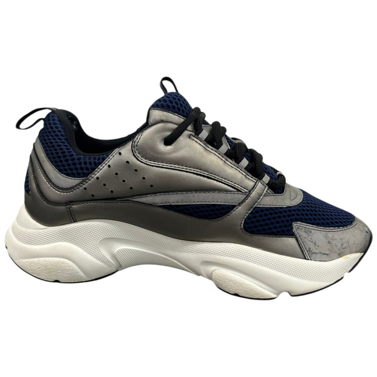 Men's B22 Low Trainers Silver Size UK 7.5 / EU 41.5 - Photo 4