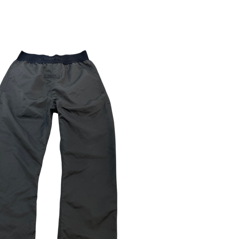 Men's Logo Patch Track Trousers Black Size XS
