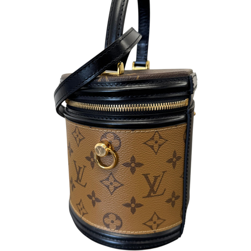 Women's Monogram Reverse Cannes Handbag Brown