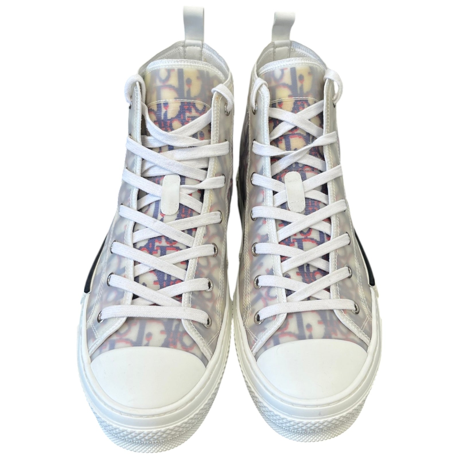 Men's B23 Oblique High Trainers Navy Size EU 42 / UK 8 - Photo 6