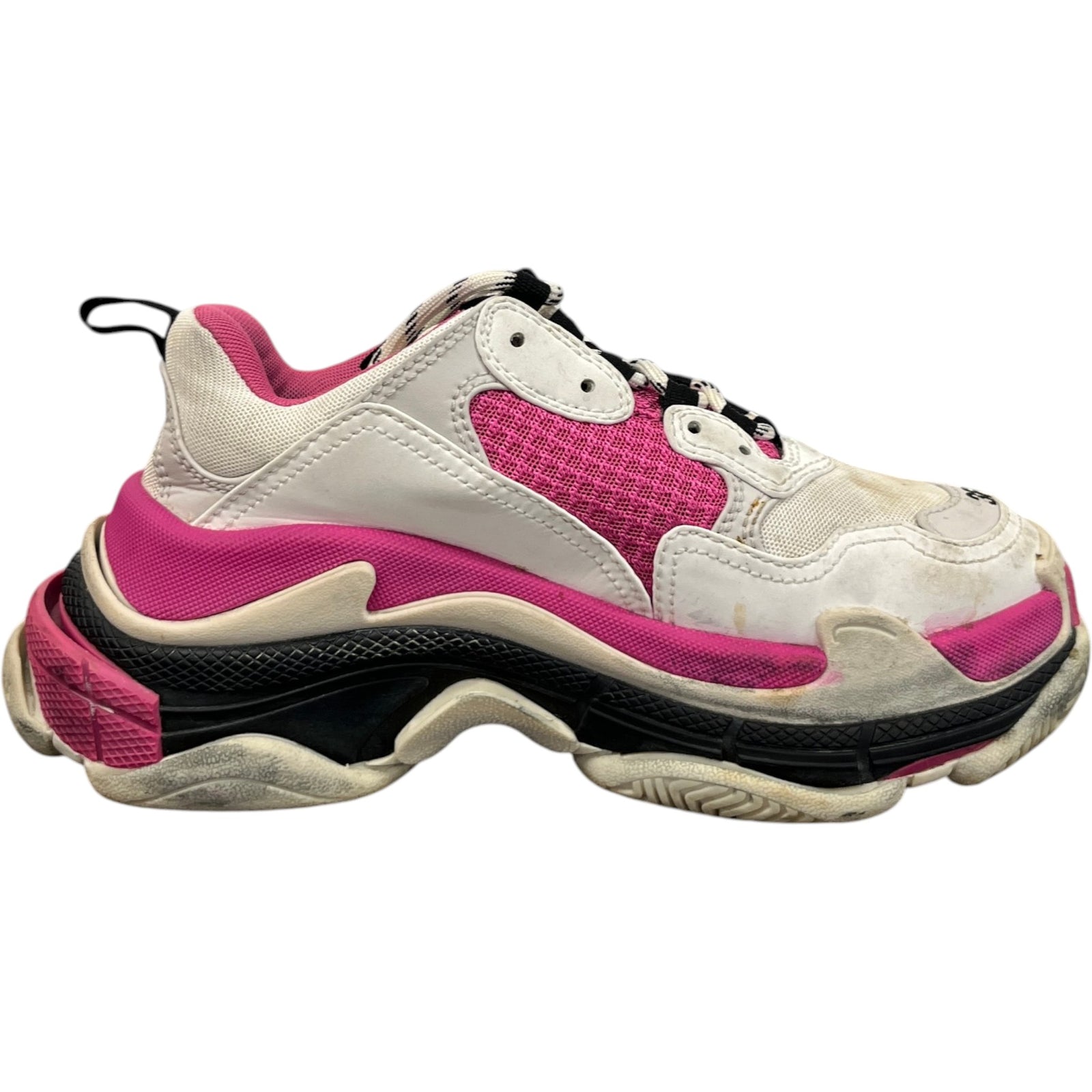 Women's Triple S Low Trainers Pink Size EU 36 / UK 3 - Photo 4