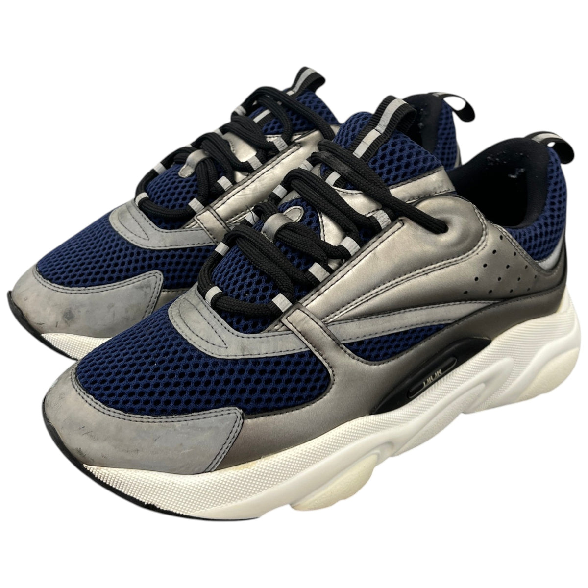 Men's B22 Low Trainers Silver Size UK 7.5 / EU 41.5 - Photo 9