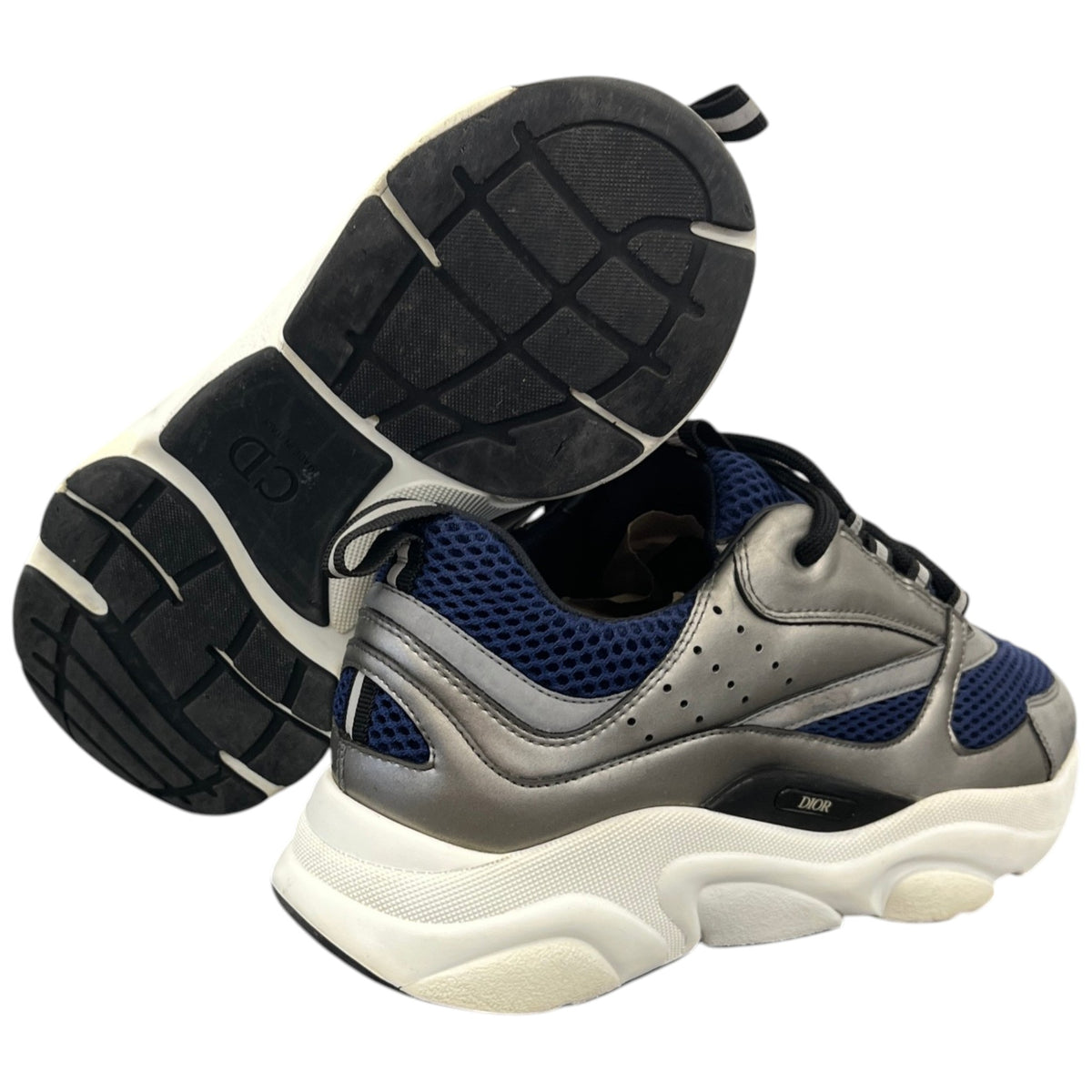 Men's B22 Low Trainers Silver Size UK 7.5 / EU 41.5 - Photo 10