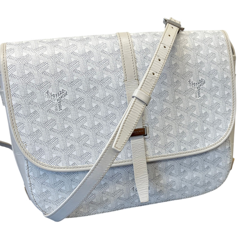Men's Belvedere MM Messenger Bag White