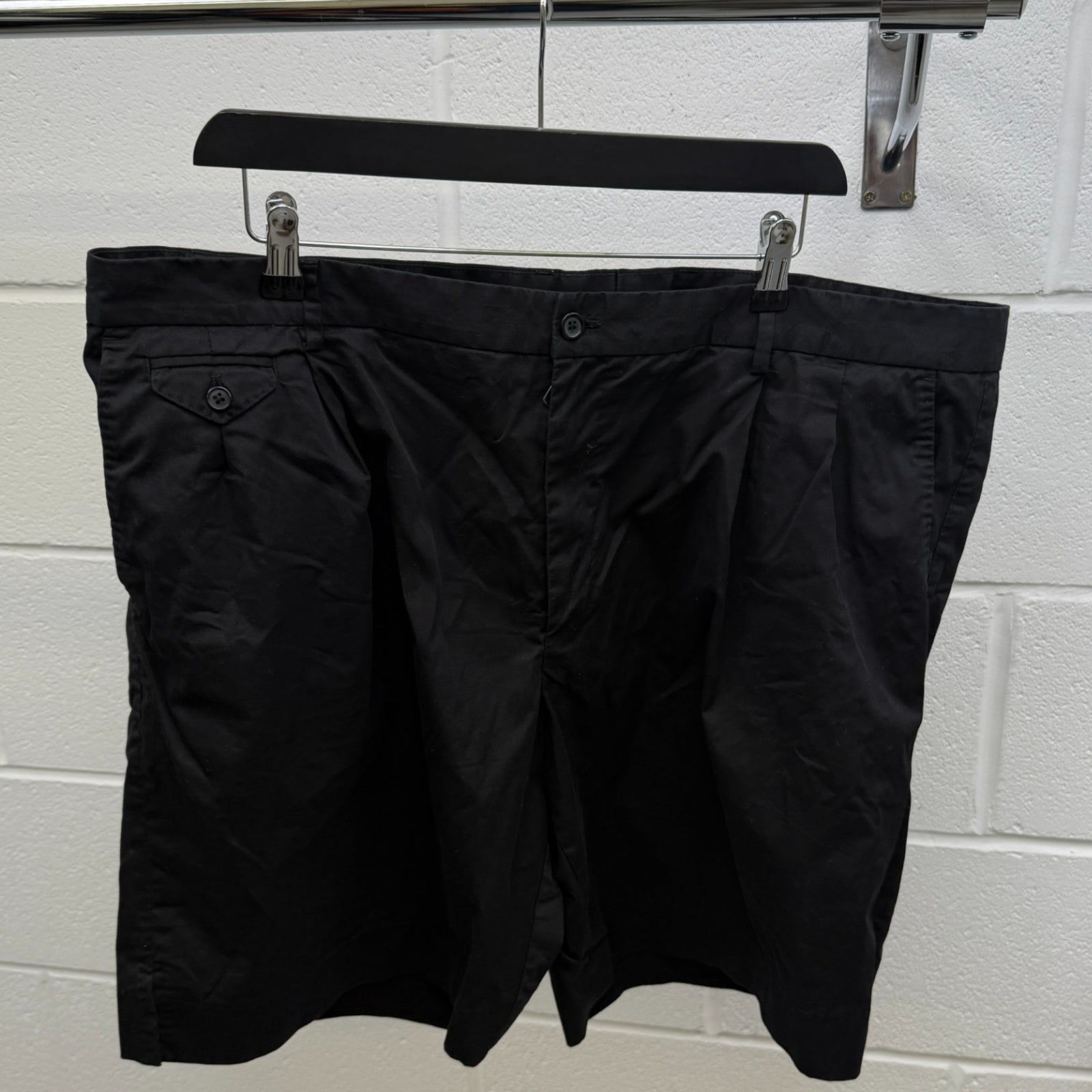 Men's Chino Waist 44" Shorts Black Size IT 60 / UK 44 - Photo 5