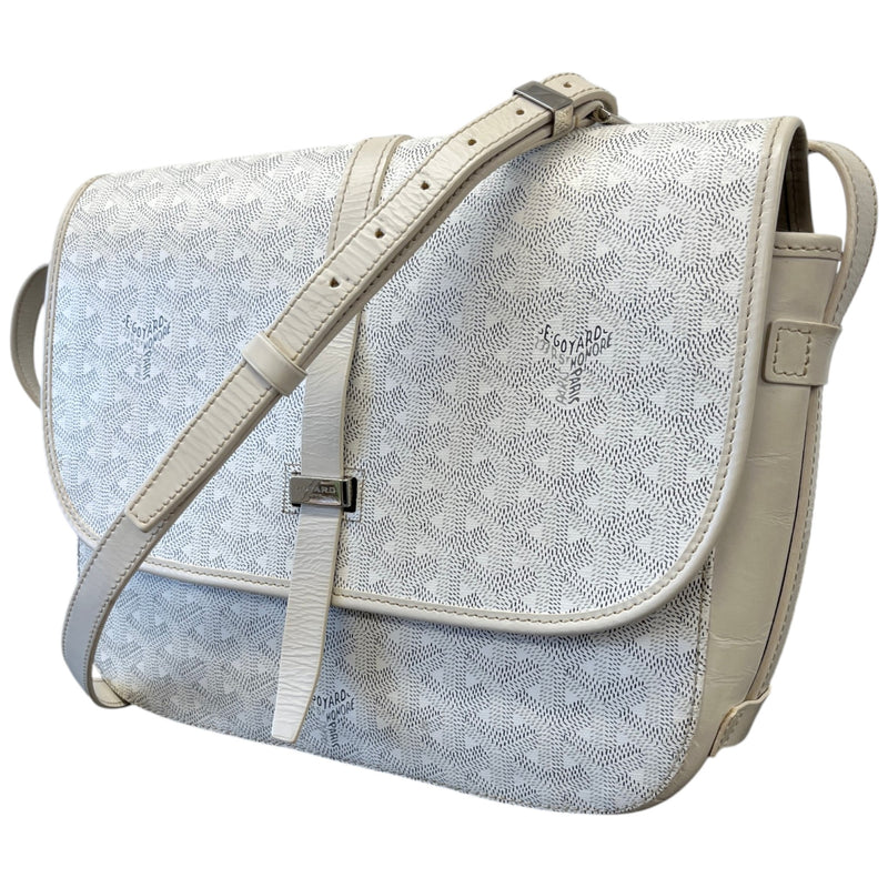 Men's Belvedere MM Messenger Bag White