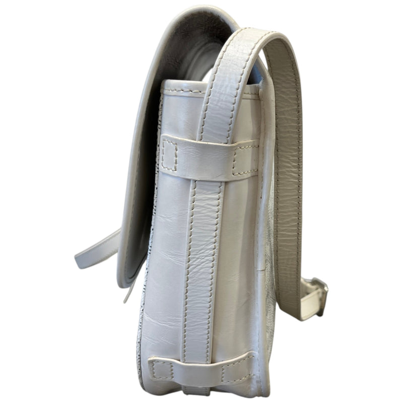 Men's Belvedere MM Messenger Bag White