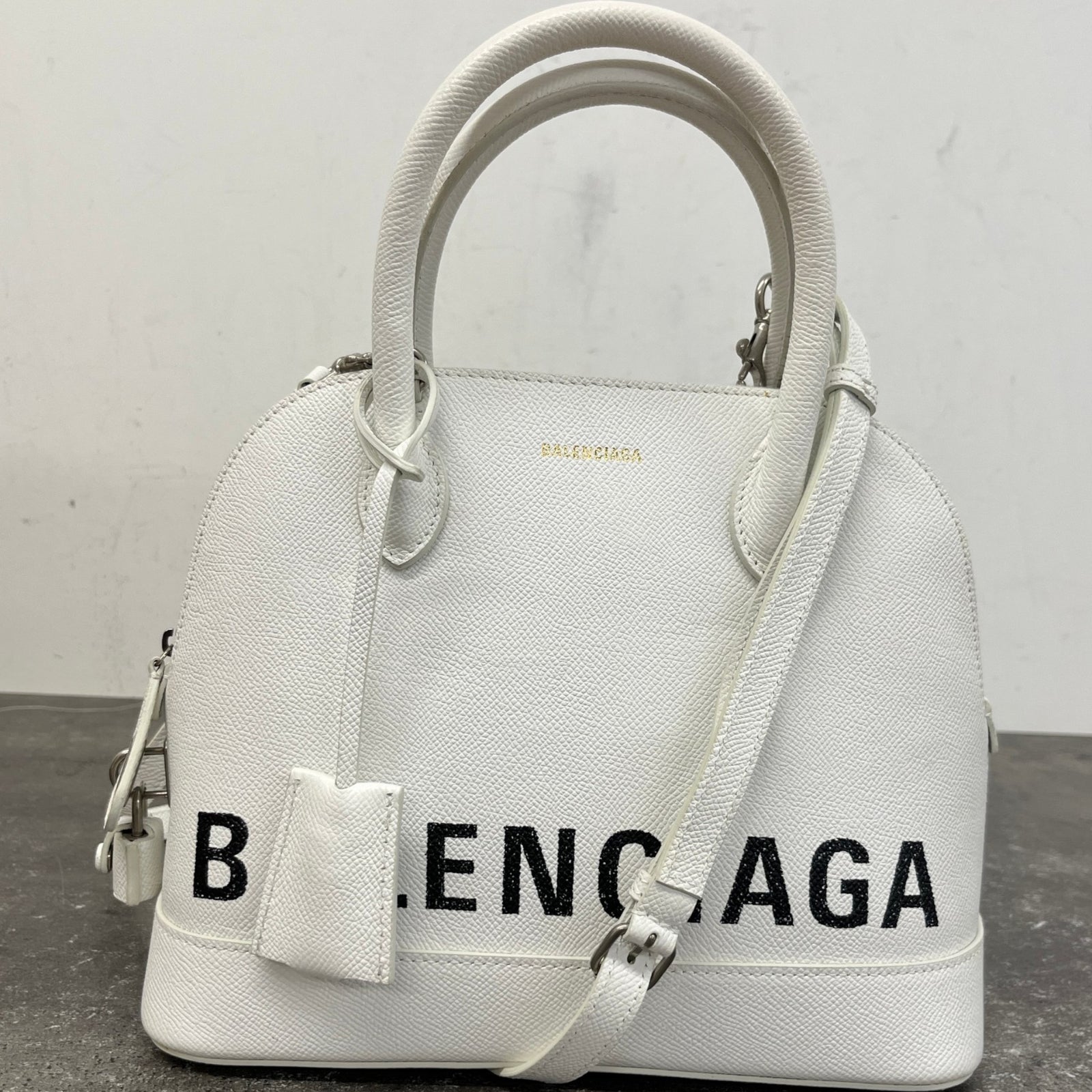 Women's Ville Top Handle Crossbody Bag White - Photo 12