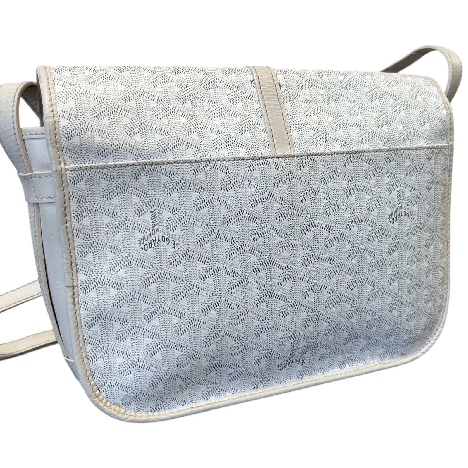 Men's Belvedere MM Messenger Bag White - Photo 8