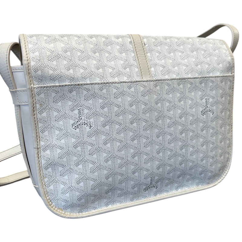 Men's Belvedere MM Messenger Bag White