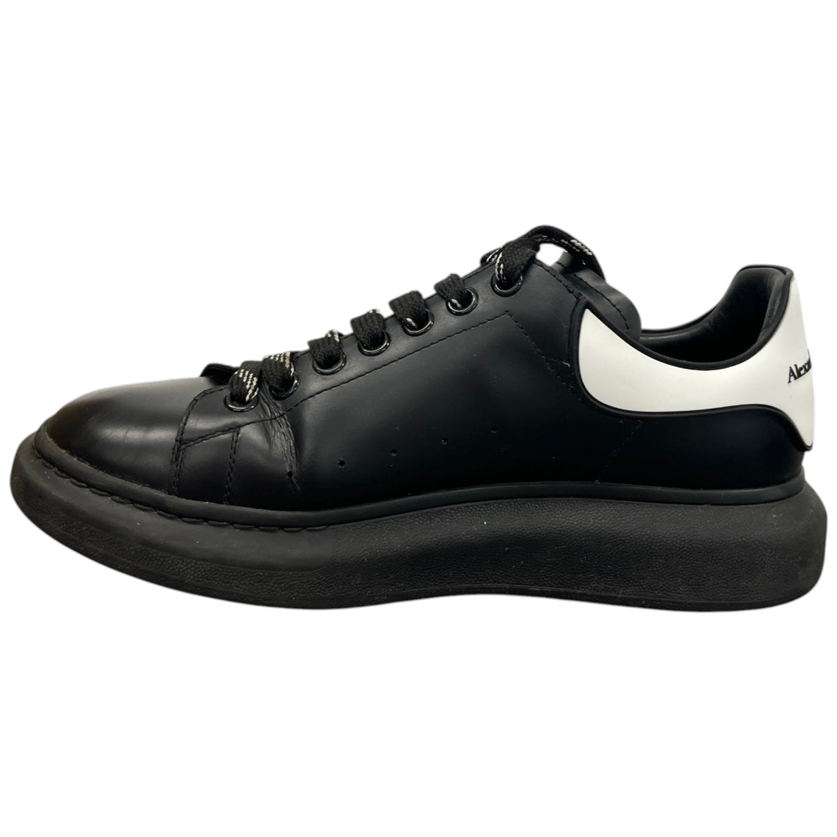 Men's Oversized Curb Low Trainers Black Size UK 8 / EU 42 - Photo 2