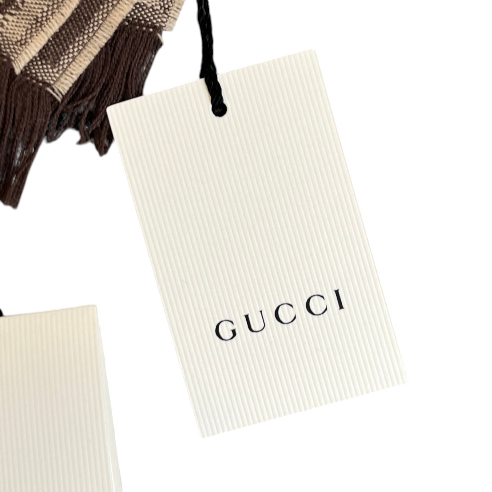 Men's Gg Web Scarf Beige - Photo 4
