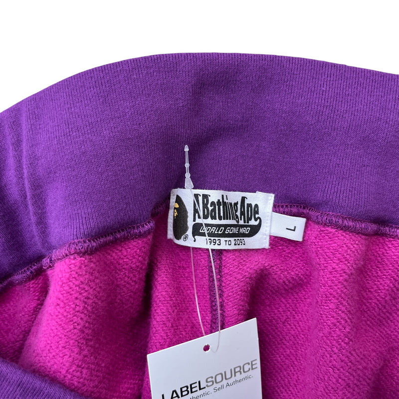 Men's Camo Joggers Purple Size L