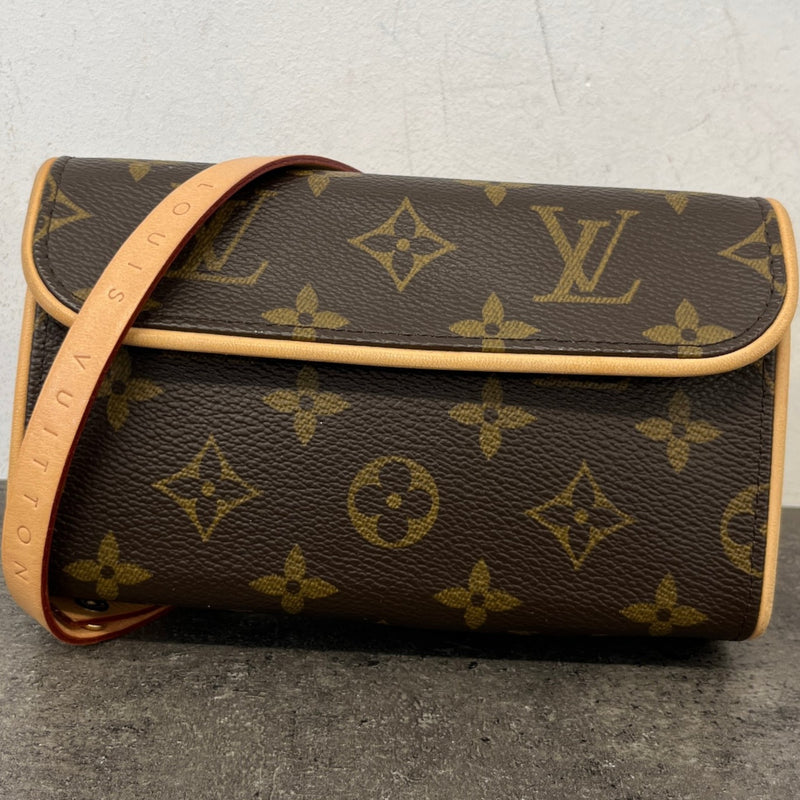 Women's Monogram Pochette Florentine Belt Bag Brown