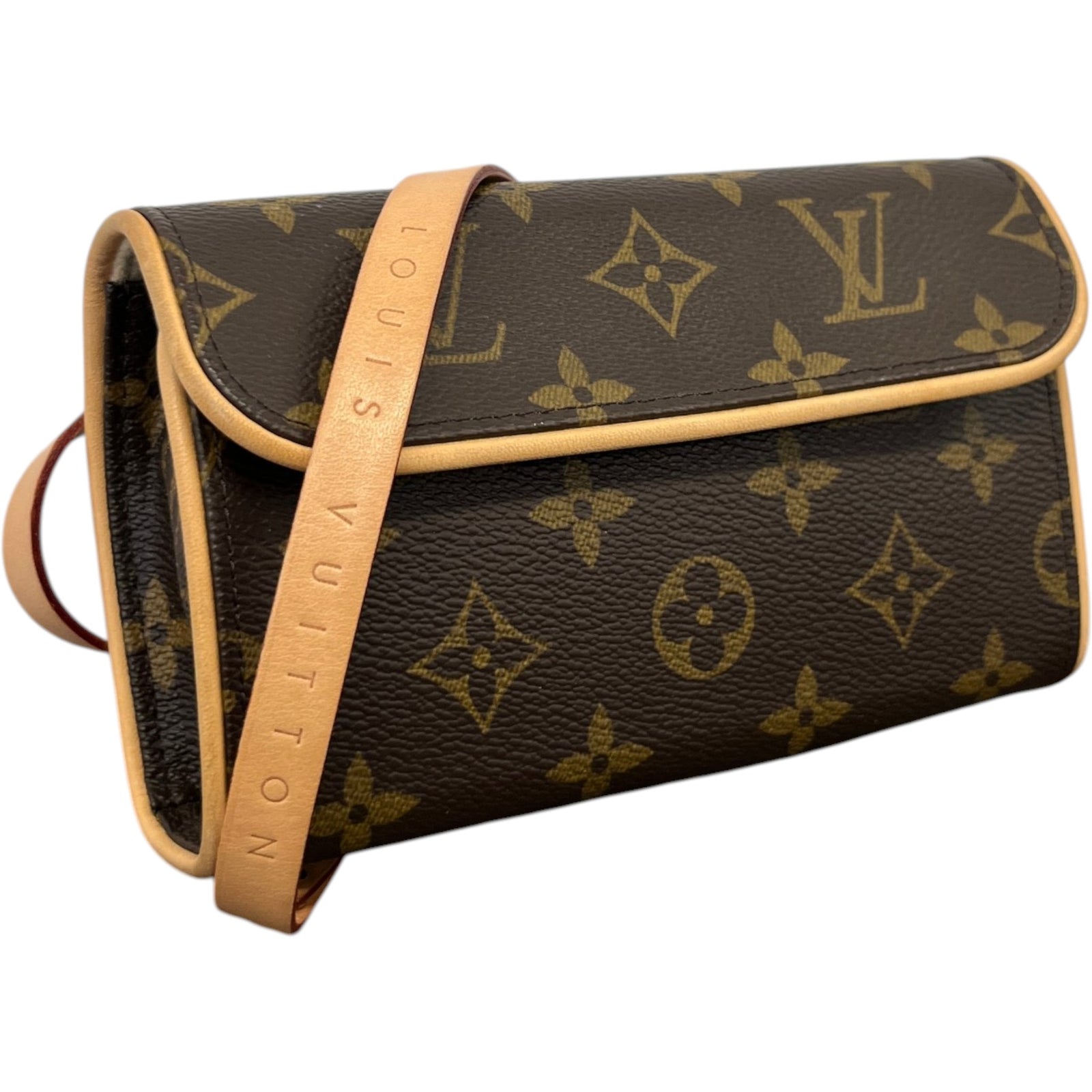 Women's Monogram Pochette Florentine Belt Bag Brown - Photo 3
