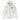 Men's Maglia Triple Logo Hoodie White Size L