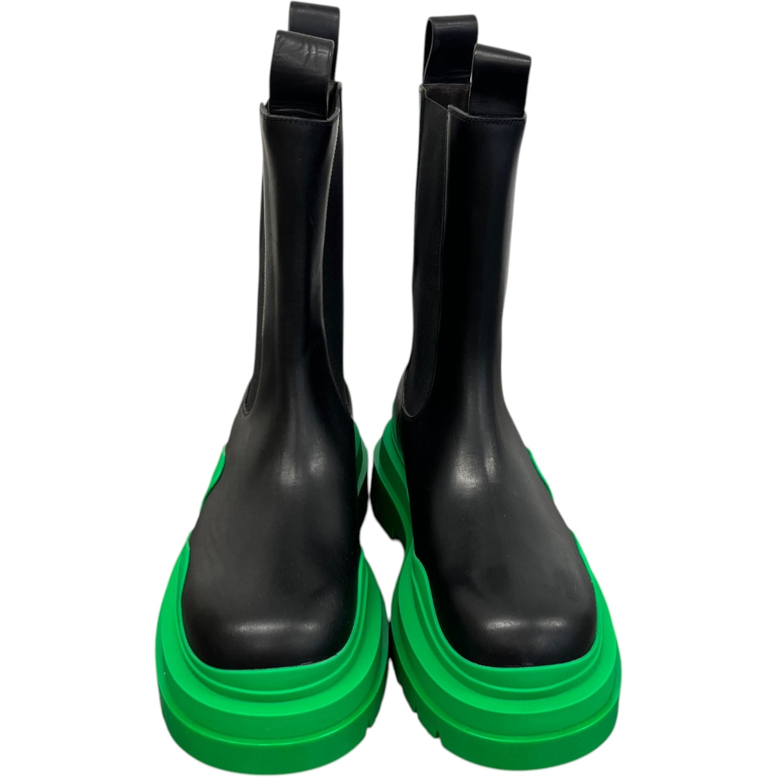 Men's Chunky Platform Tire Boots Black Size EU 42 / UK 8 - Photo 6