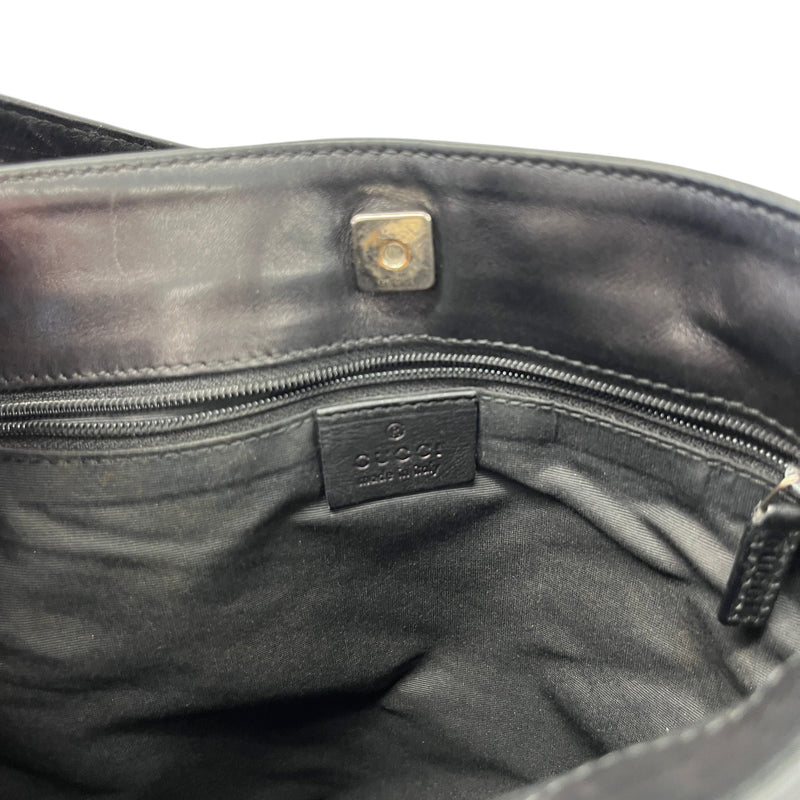 Women's GG Supreme Canvas Tote Handbag Black