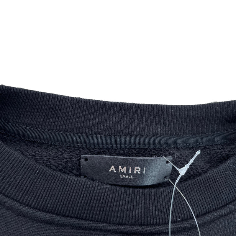 Men's Crane Crew Oversized Sweatshirt Black Size S