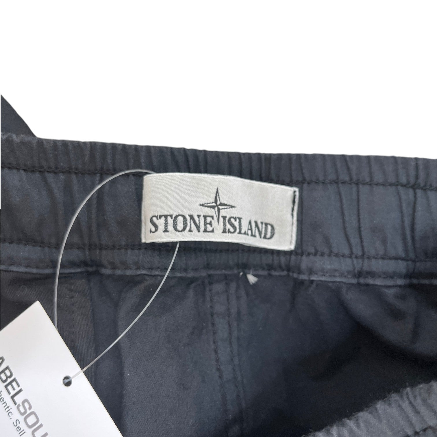 Men's Applique Logo Cargos Black Size Waist 32" - Photo 7