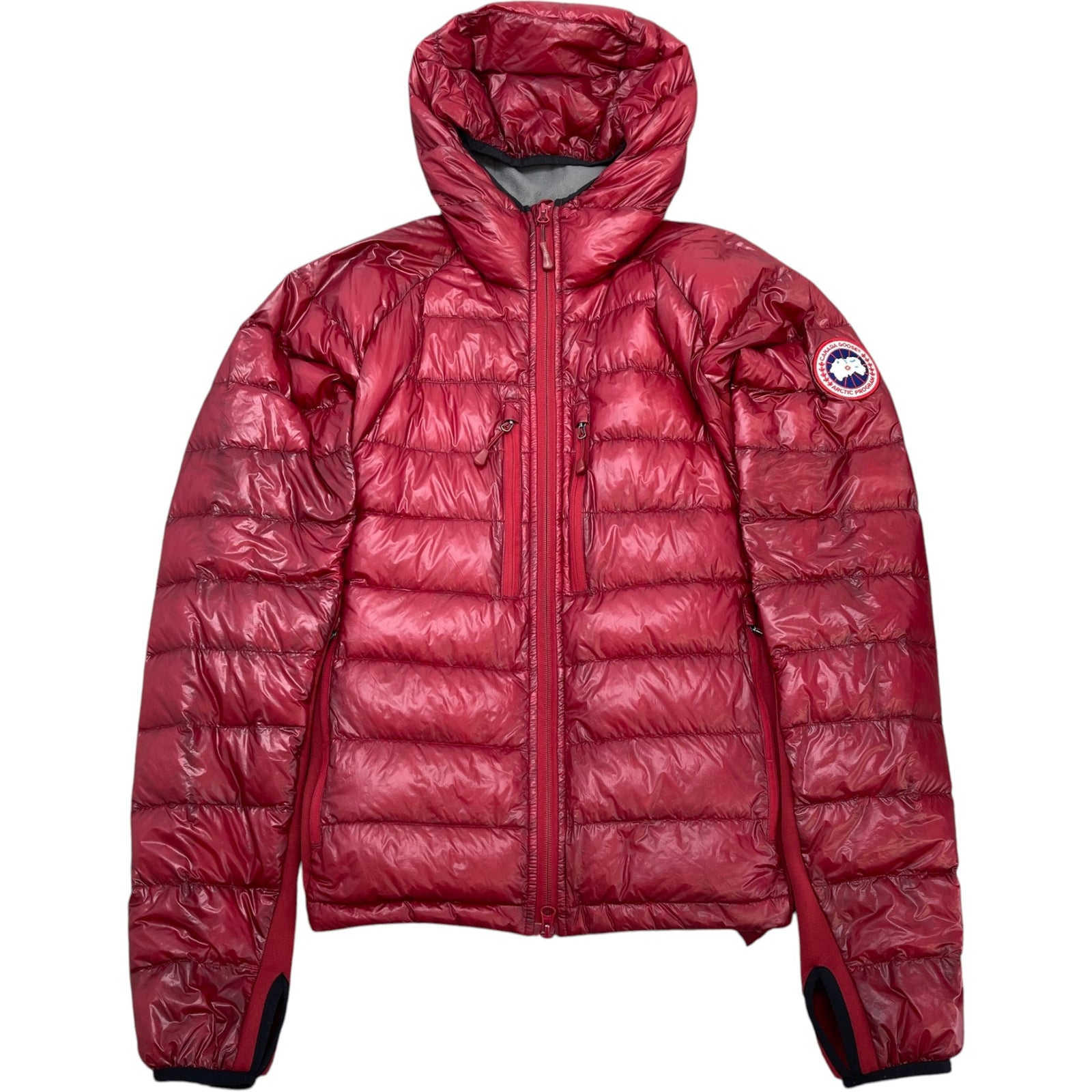 Men's Hybridge Lite Down Jacket Red Size L - Photo 1