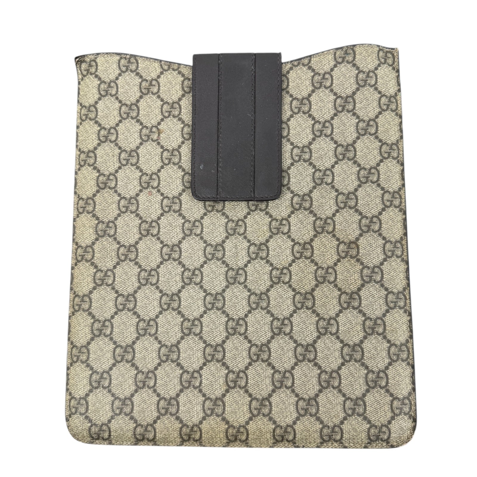 Women's GG Supreme Ipad Phone Case Beige - Photo 1