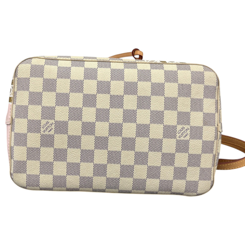 Women's Damier Azur Nautical Neonoe MM Handbag White