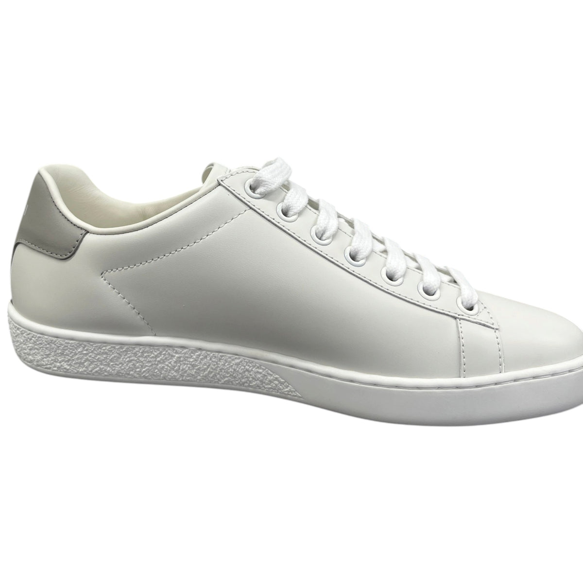 Women's Ace Perforated Interlocking GG Low Trainers White Size UK 2.5 / EU 35.5 - Photo 4