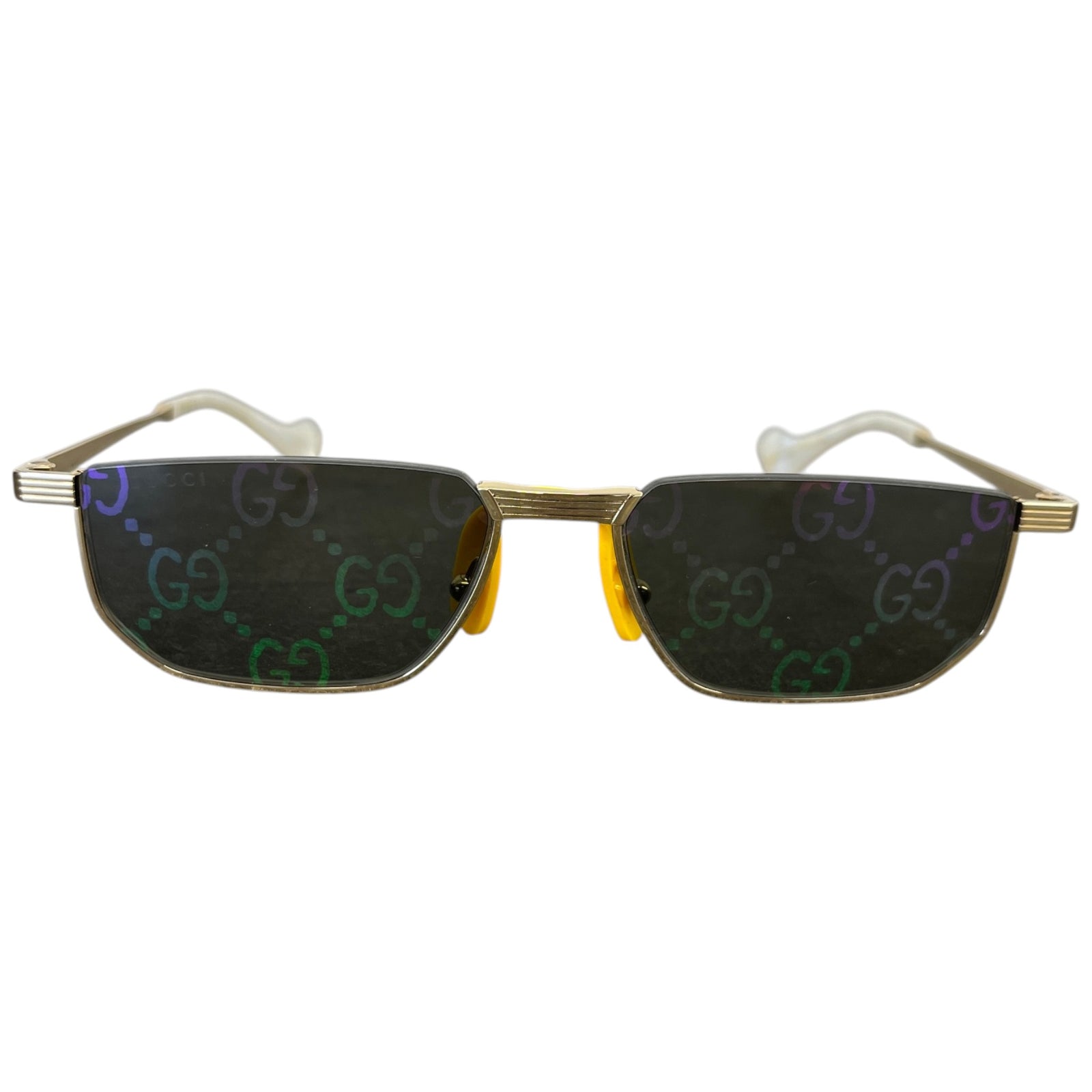 Men's GG0627S Sunglasses Gold - Photo 1