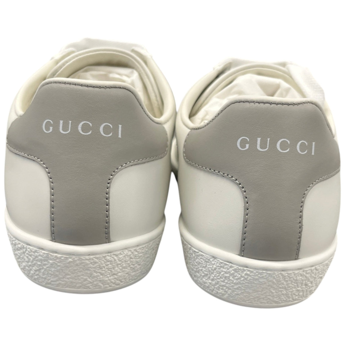 Women's Ace Perforated Interlocking GG Low Trainers White Size UK 2.5 / EU 35.5 - Photo 7