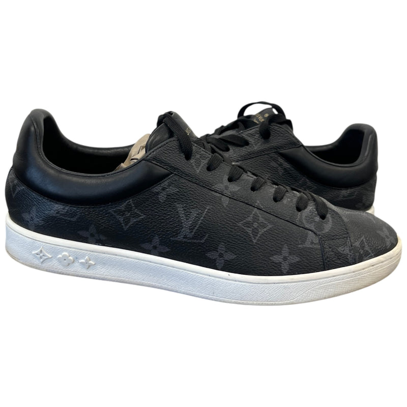 Men's Monogram Eclipse Luxembourg Low Trainers Grey Size EU 41 / UK 7
