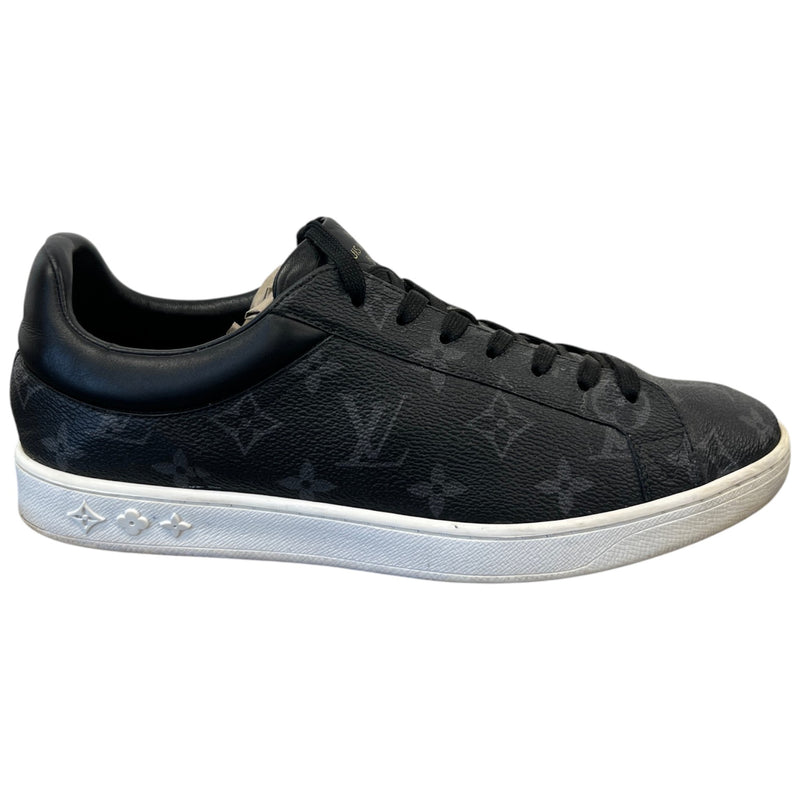 Men's Monogram Eclipse Luxembourg Low Trainers Grey Size EU 41 / UK 7