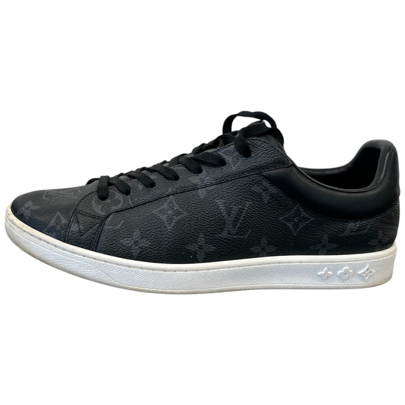 Men's Monogram Eclipse Luxembourg Low Trainers Grey Size EU 41 / UK 7
