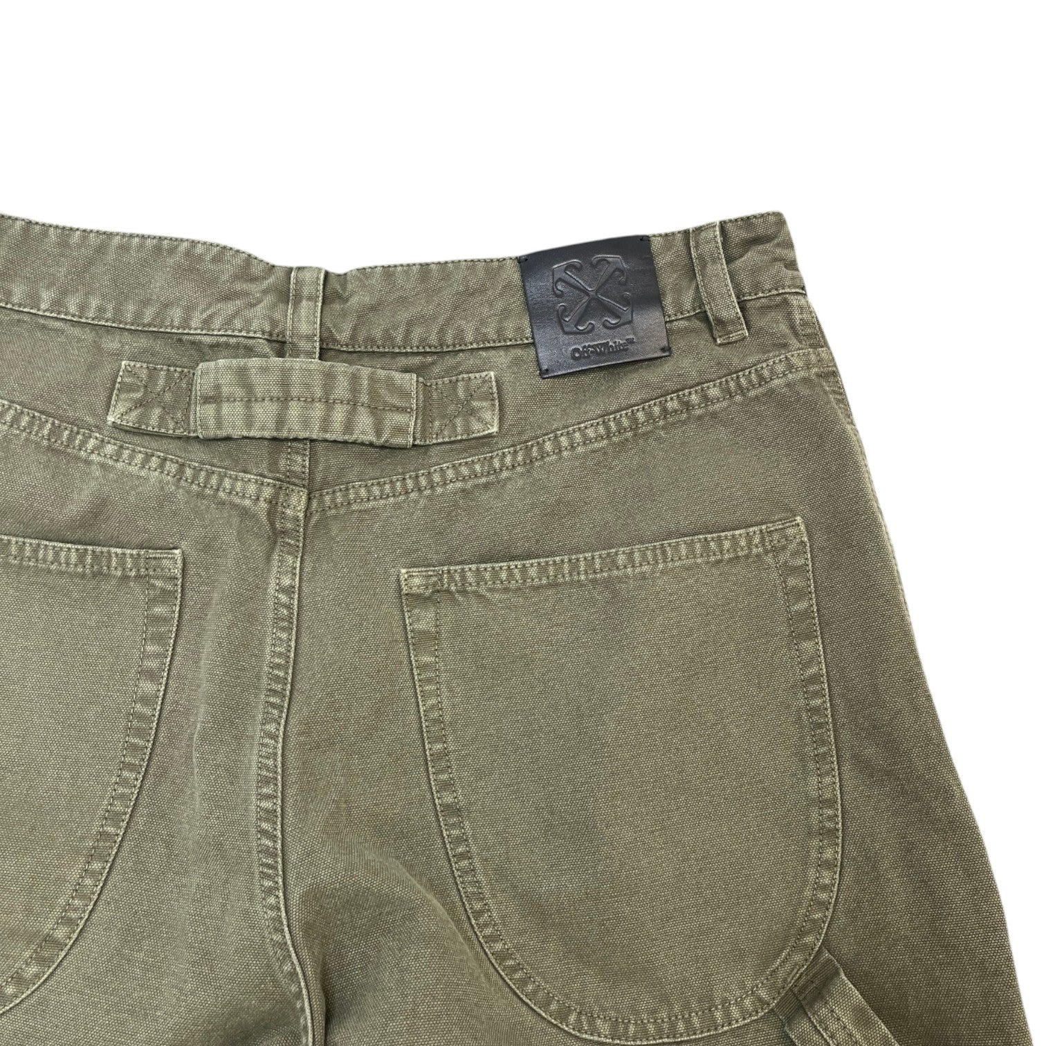 Men's Relax Carpenter Cargos Khaki Size Waist 33" - Photo 7
