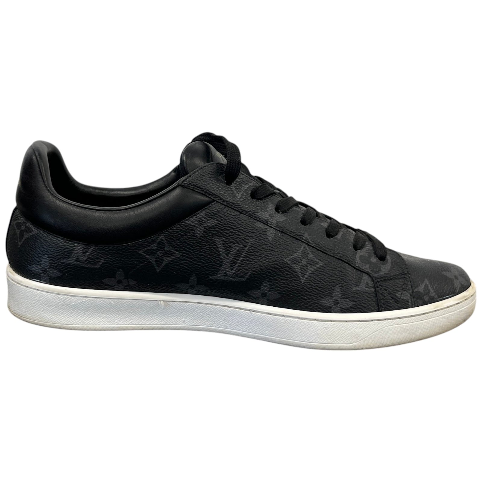 Men's Monogram Eclipse Luxembourg Low Trainers Grey Size EU 41 / UK 7 - Photo 4