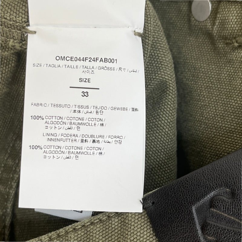 Men's Relax Carpenter Cargos Khaki Size Waist 33"
