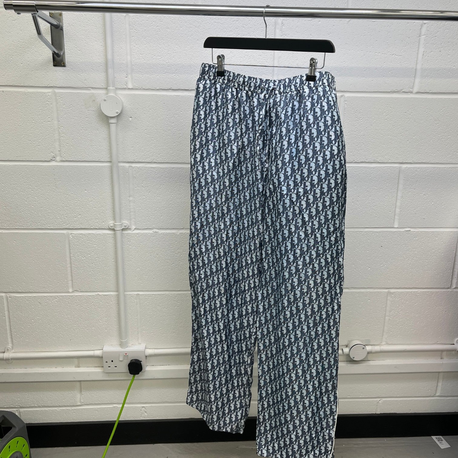 Men's Oblique Trousers Navy Size IT 50 / UK 34 - Photo 7