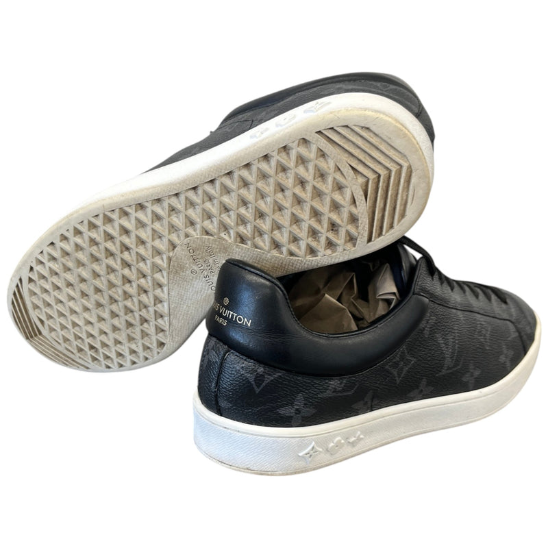Men's Monogram Eclipse Luxembourg Low Trainers Grey Size EU 41 / UK 7